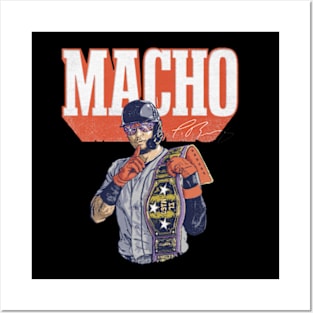 Javier Baez Detroit Macho Posters and Art